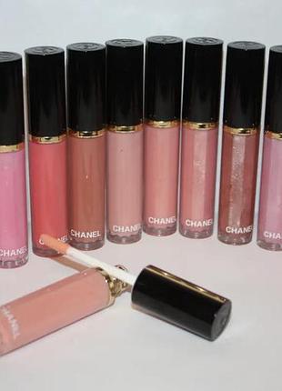 12шт опт блиск для губ chanel rouge allure extrait de gloss 4d crystal collagen