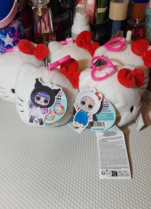 Lol hello kitty новая оригинал мягкая двусторонняя  плюшевая  игрушка l.o.l. surprise loves hello kitty rever