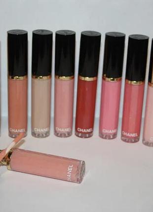 12 шт блиск для губ chanel rouge allure extrait de gloss 4d crystal collagen