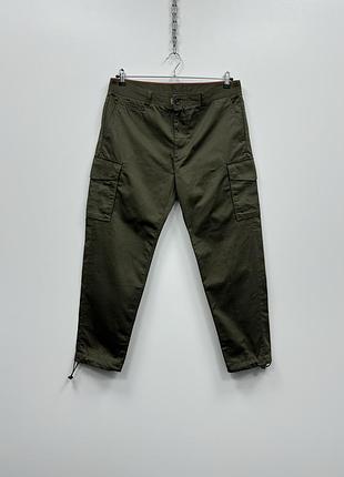 Шикарні карго штани diesel jared cargo pants green
