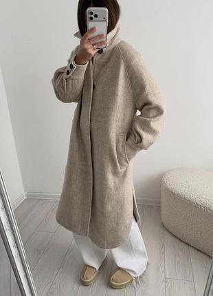 Жіноче пальто оверсайз h&m