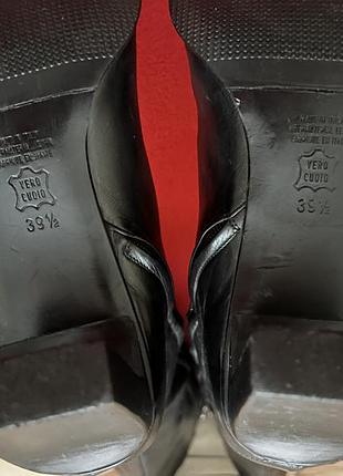 Шкіряній чоботи vero cuoio made in italy оригінал, 10