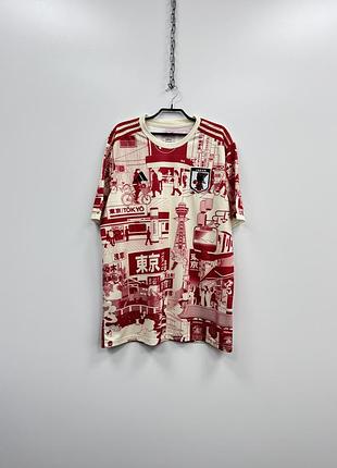 Футбольна футболка adidas japan x tokyo special edition біло-червона