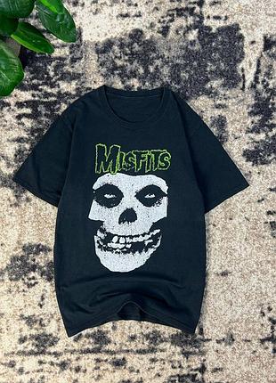 Футболка misfits rock band