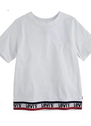 Нова футболка levis для дівчинки 3-4 роки 98-104 см