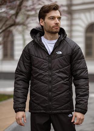 Куртка the north face черная s-5xl демисезонная