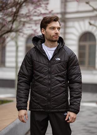 Куртка the north face демисезонная черная s-5xl