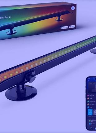 Умная светодиодная подсветка для tv / монитора — govee tv light bar 2 (rgbic)