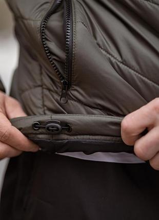Хакі демісезон куртка the north face чоловіча s-5xl