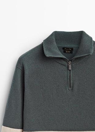Светр massimo dutti вовна кашемір, розмір xl (м-l)