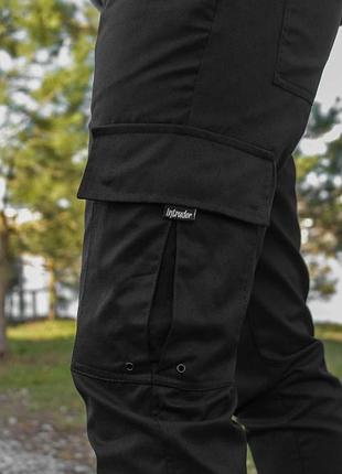 Брюки intruder handy цвета черный s-3xl