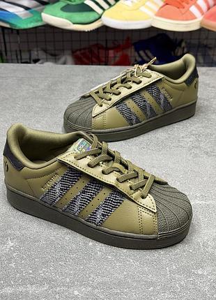 Дитячі кросівки adidas superstar led ih6391