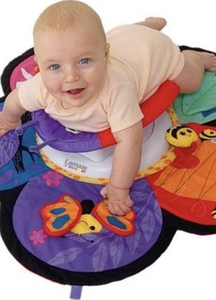 Развивающий гимнастический коврик насекомые lamaze
