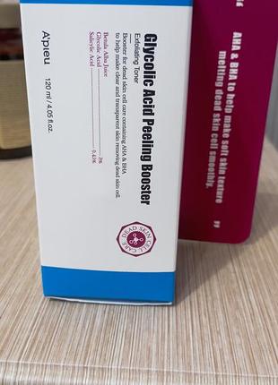 Пілінг для обличчя a'pieu glycolic acid peeling booster, 120 мл