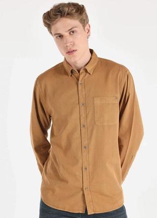 Стильная мужская хлопковая рубашка acw85 casual (размер xl)