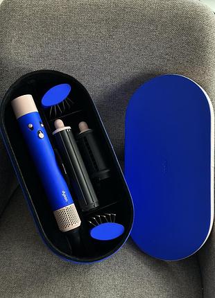 Стайлер dyson airwrap complete long blue/blush