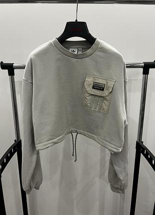 Жіночий світшот adidas укорочений