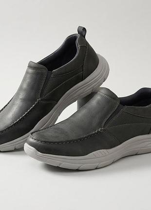 Чоловічі шкіряні туфлі сліпони pavers 42 розмір (новиі) 👞