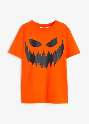 Футболка хелловин подростковая на 11-15 лет h&amp;m