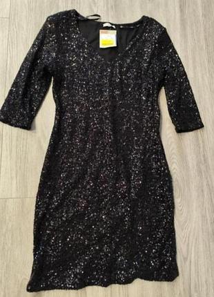 Платье, платье в пайетки new look новое.