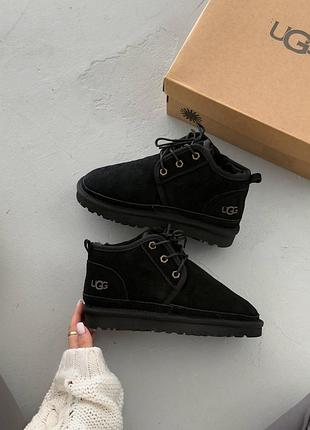 Жіночі уггі ugg neumel black 🖤