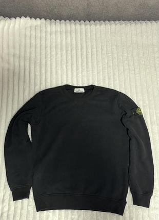 Оригінальний світшот stone island sweatshirt black