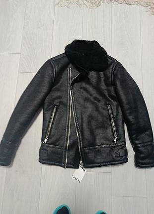 Дублянка жіноча zara чорна