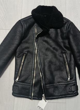 Дублянка жіноча zara чорна 2