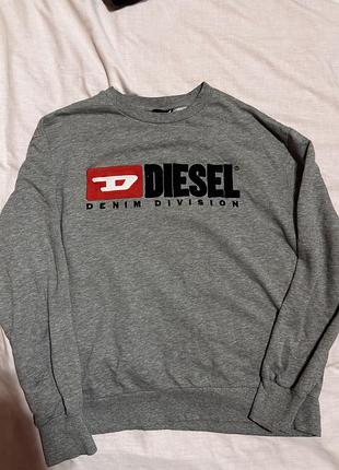Чоловічий світшот diesel сірий