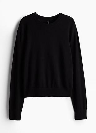 М h&amp;m новый фирменный женский базовый свитер джемпер тонкой вязки