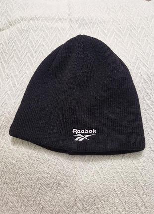 Шапка чоловіча reebok чорна нова