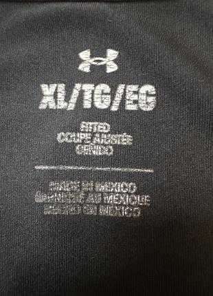 Майка чоловіча under armour чорна для тренувань 4