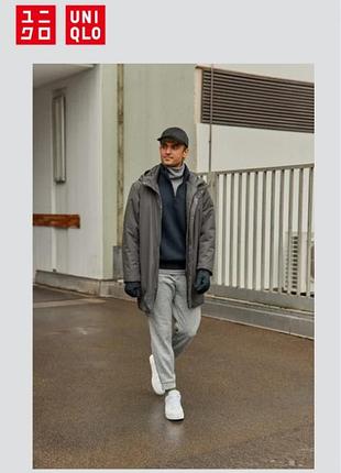Мужские спортивные штаны на флисе uniqlo