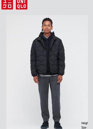 Мужские спортивные штаны на флисе uniqlo