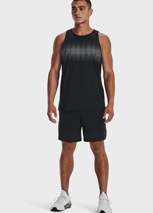 Майка чоловіча under armour чорна для тренувань 7