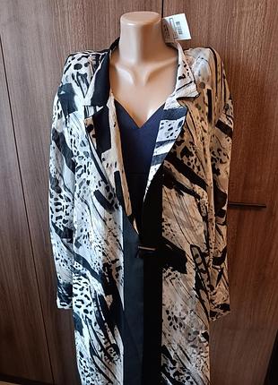 Блуза жіноча довга ошатна kirsten krog design pp gb 28 eur 54 віскоза