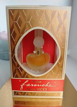 Farouche nina ricci оригінал вінтаж рідкість мініатюра 3 мл парфуми