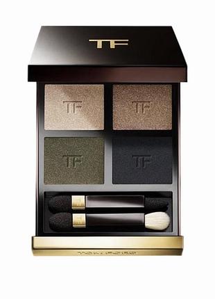 Палетка тіней tom ford eye color quad №47 olive smoke, 5,2 г.