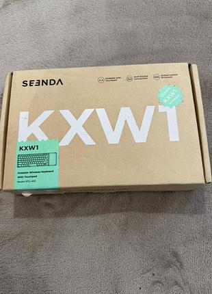 Портативна,безпровідна, складна блютуз клавіатура з сенсорним екраном seenda