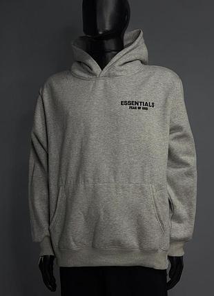 Худи essentials чорний xl
