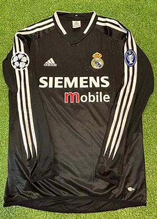 Футбольна футболка real madrid roberto carlos #3 сезон 2003/04 розмір l вінтажна