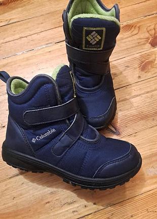 Черевики дитячі columbia youth fairbanks omni-heat сині 35 розмір