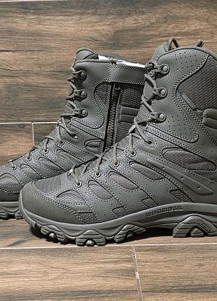 Оригінальні тактичні черевики merrell moab 3 8" tactical zip waterproof