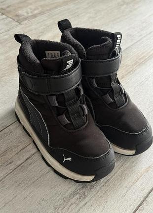 Зимові чоботи puma для дітей 24 розмір puma
