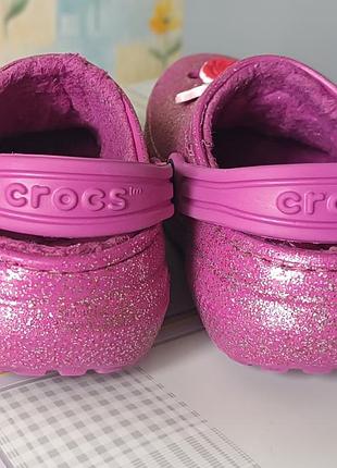 Сабо крокси утеплені crocs р.10-17,5 см. 5