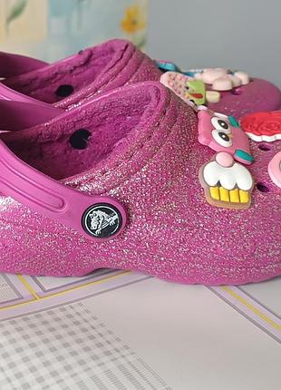 Сабо крокси утеплені crocs р.10-17,5 см. 6