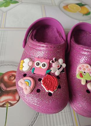 Сабо крокси утеплені crocs р.10-17,5 см. 3