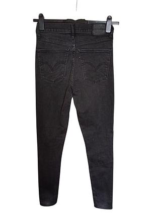Жіночі джинси скіні levi's чорні