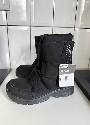 Дитячі чобітки quechua (decathlon, франція), розмір eu 28 (устілка 18 см) 🖤