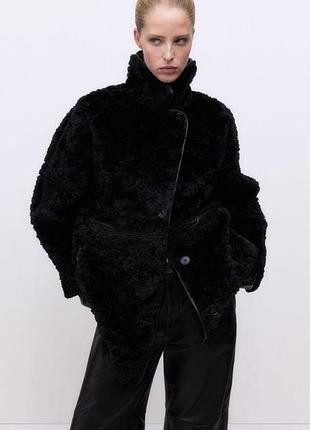 Тучна шуба нова h&m studio h&m edition h&m premium cos arket 4